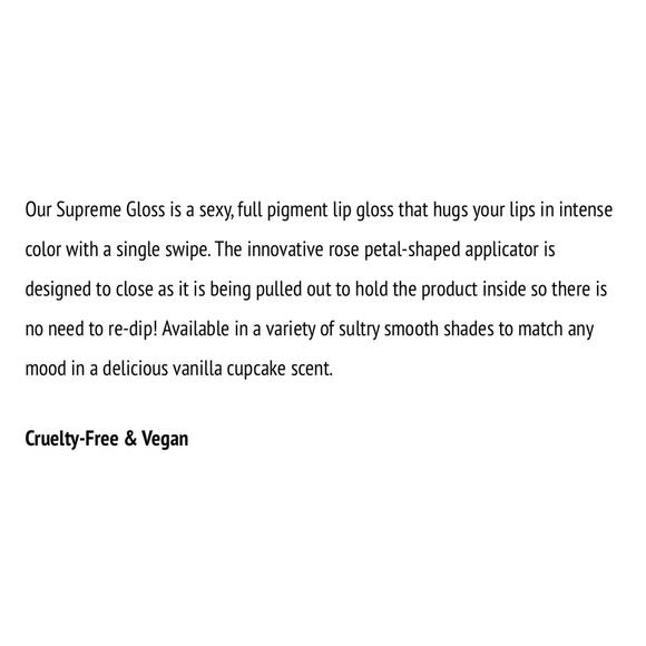 NIB Jeffree Star Supreme Full Pigment Lip Gloss Dominatrix Full Size 5.10ml - Picture 8 of 8